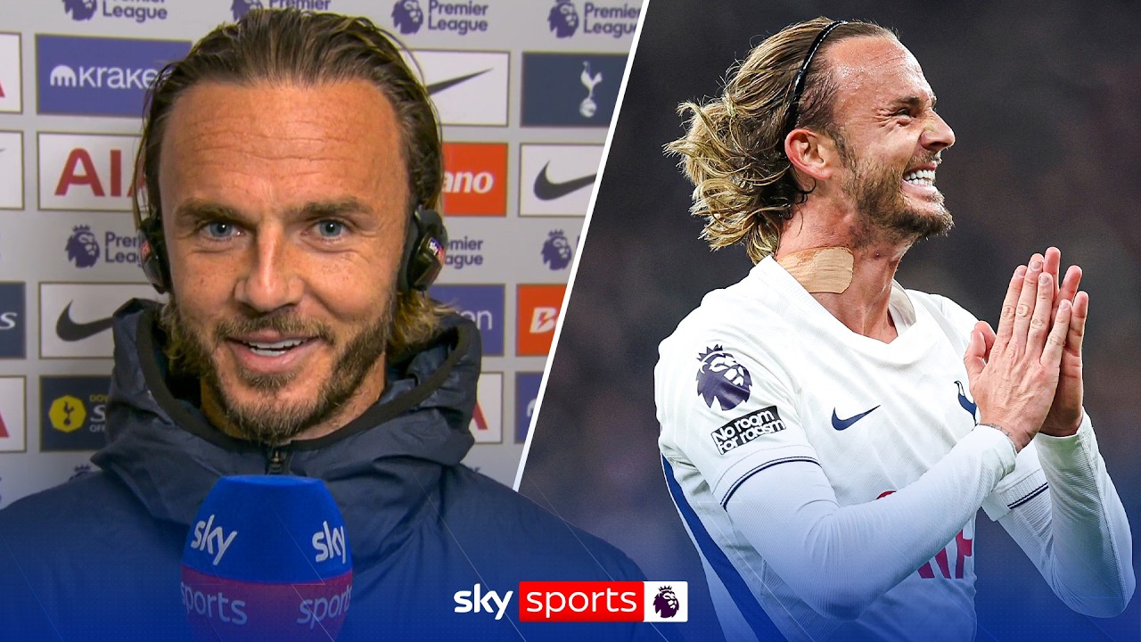 "I was a bit emotional" 🥹 | Maddison reacts after scoring in first start for 536 days