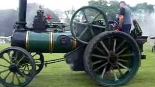 preview picture of video 'Vintage Steam Fair Abergavenny Wales 2009'