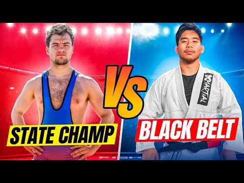 State Champ Wrestler vs EVERY BJJ Belt