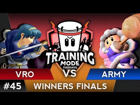 TMT 45 - Vro (Marth) VS Army (Icies) - SSBM Winners Finals - Melee