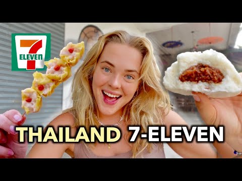 Thailand 7-ELEVEN mad I 24 timer🥟
