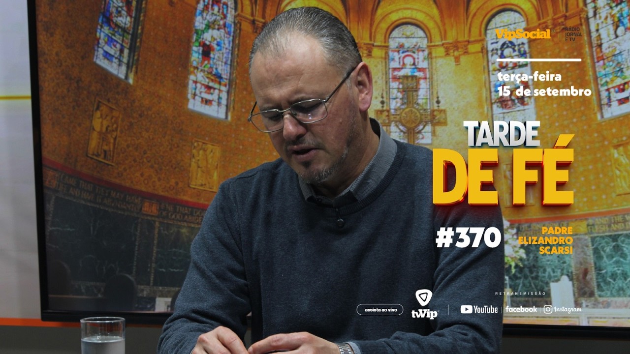 Mensagens de fé e oração com Padre Elizandro para sua terça-feira, 15 de setembro