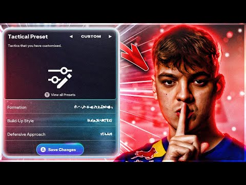 TEKKZ NEW 442 IS ABSOLUTELY INSANE... FC26 Best Custom Tactics