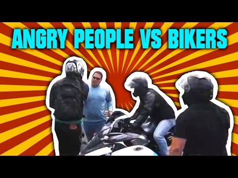 ANGRY PEOPLE vs BIKERS -- The Best Compilation [2016] #11 {World Comedy}