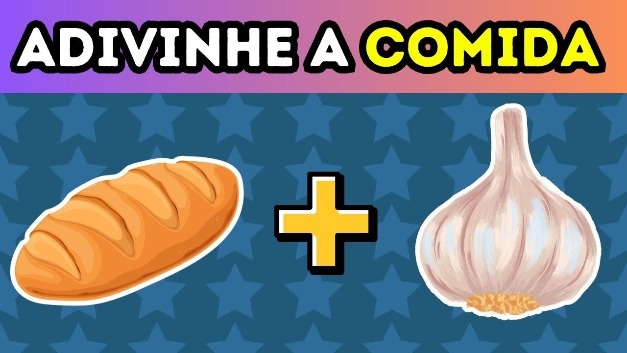 🍔Você consegue adivinhar a COMIDA pelo Emoji? 🍨Adivinhe a Comida Pelo Emoji | Quiz 🔥