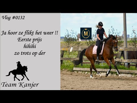 Wedstrijd manege westland  en weer is ze eerste plaats ! of toch niet ?     #0132