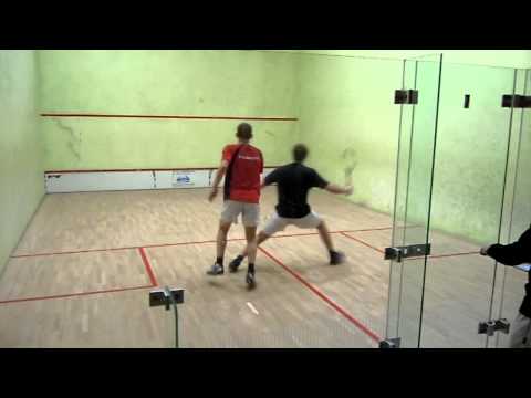 Squash Belgium - Marco / Burke - Belgium Championship 2011 round 1