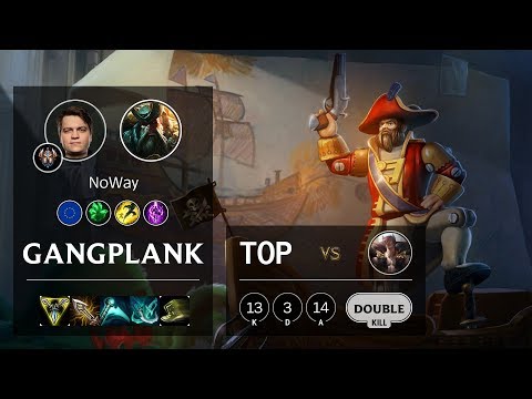 Gangplank Top vs Sett - EUW Challenger Patch 10.4