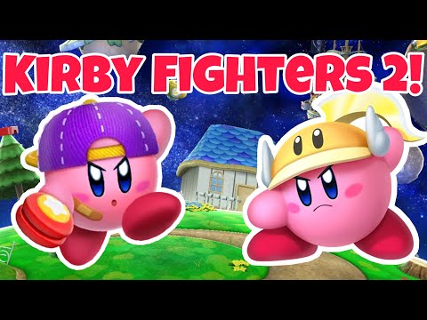 First Video! Kirby Fighters 2 Gameplay! YoYo Is Awesome!