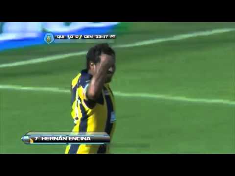 Gol de Hernán Encina (0-1) - Quilmes 0-1 Rosario Central - Fecha 1. Torneo Final 2014