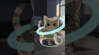 “Funny Cat & Shadow Story 🤣🐱#TinkuCat #MagicShadow #KidsStory #HindiKidsStory#AIVideoKids #FunnyCat