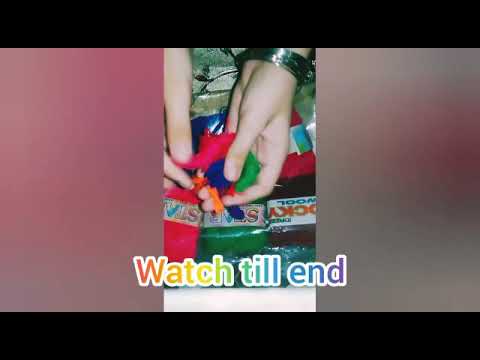 Making Tassel In 1 minute|😍|Easiest|SIBGHA'S WORLD