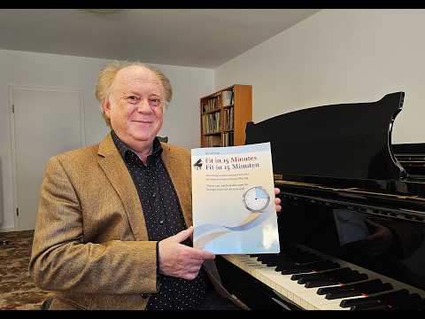 Prof. Ilja Scheps presents his book FIT in 15 MINUTES about a sound-oriented piano playing technique