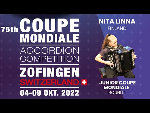Nita Linna (Finland) - Junior Coupe Mondiale Round 1 - 75th Coupe Mondiale 2022