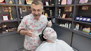 Complete Change with Soldier Shaving! Zero Beard, Full Care and Relaxing ASMR Experience