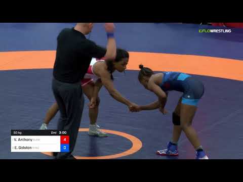 2018 FS WTT Challenge/Senior Women 50 1 Of 3 - Victoria Anthony (Sunk) Vs. Erin Golston (NYAC).mp4