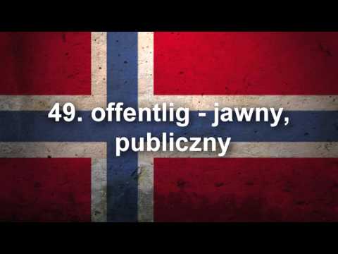 Niezbędne słówka - Norweski część 3