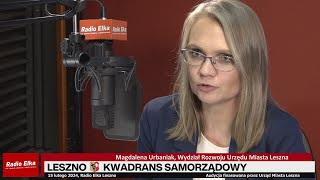 Wideo1: Leszno Kwadrans Samorzdowy - Magdalena Urbaniak z Wydziau Rozwoju UML