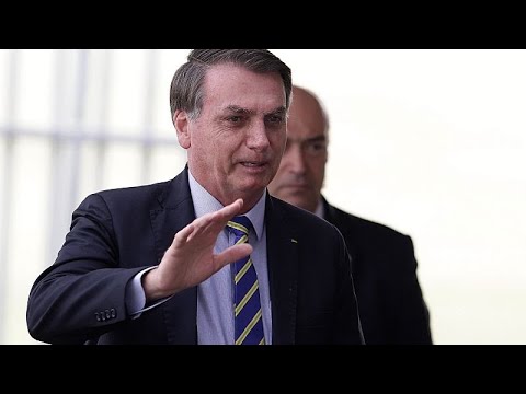 Video Thumbnail: Crowds cheer in Brasília after Bolsonaro convicted of coup attempt