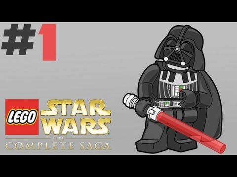 Lego Star Wars: The Complete Saga - Walkthrough - Part 1 - 100% Game Completion