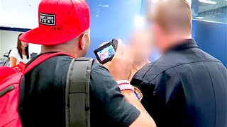 HE WAS ARRESTED FOR STEALiNG MY CAMERA!!