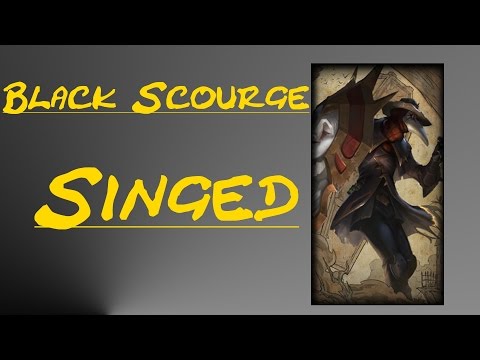 Black Scourge Singed Skin Spotlight | League of Legends Skin Review