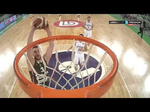 1 Game 4 Flights! Rok Radovic with Spectacular plays - Cedevita Olimpija vs Zadar