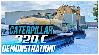 Check out this CAT 320C excavator!