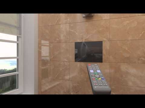 YouTube video about: How to install a bathroom tv?
