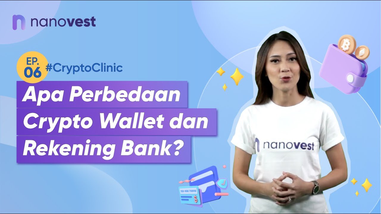 APA PERBEDAAN CRYPTO WALLET DAN REKENING BANK?