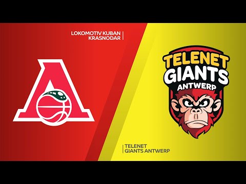 Lokomotiv Kuban Krasnodar - Telenet Giants Antwerp Highlights | 7DAYS EuroCup, RS Round 1