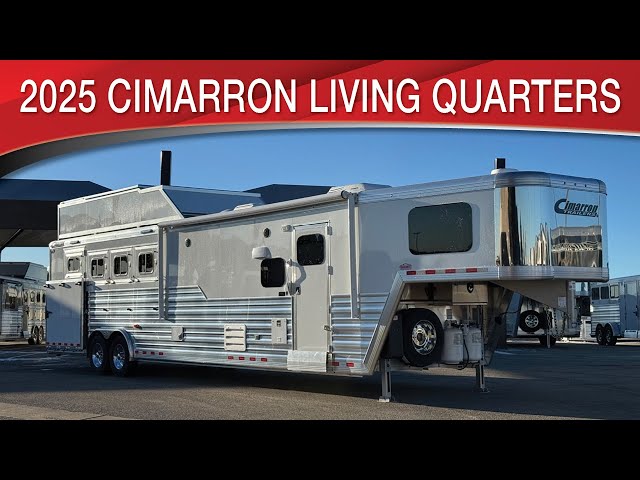 Preview image of 2025 Cimarron Norstar 4 Horse Living Quarters youtube video