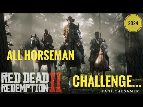 How to Beat All Horseman Challenges in RDR2 | 2024 Guide" #anilthegamer #rdr2