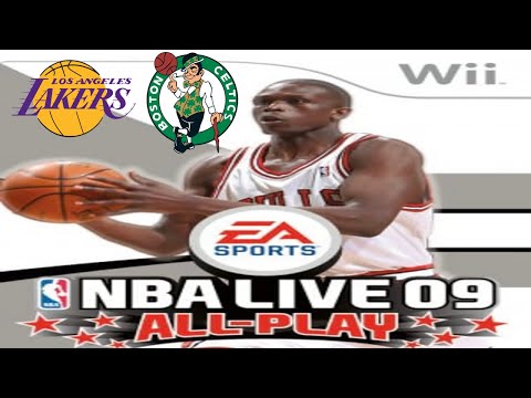 NBA Live 09 All-Play Wii - Los Angeles Lakers @ Boston Celtics