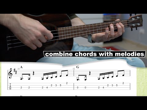 Ukulele Lesson: How To Play A Melody in Between Chords | 7 Simple Steps