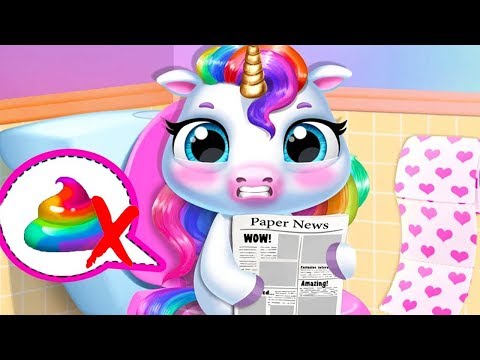 Fun New Born Pony Care - My Baby Unicorn Kids Game - Fun Cute Pet Care & Makeover Mini Games For Kid
