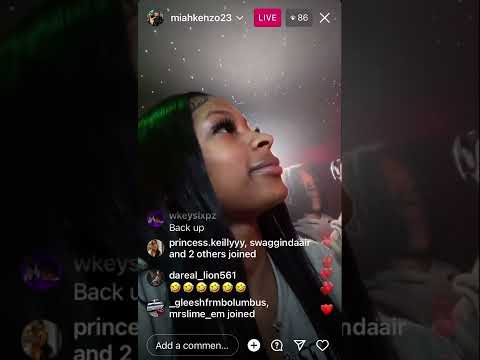 MIAH KENZO ON LIVE WITH NOTI CUZ AND BUBA 100x BTS OF VIDEO!!! 😂