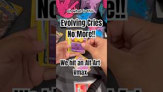 Opening my Evolving Skies ETB Pt2 and we got an Alt Art Vmax!