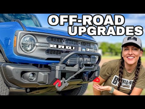 Bronco Off-Road Upgrades: Base to Capable Bumper Swap, Winch Mount & Winch Install