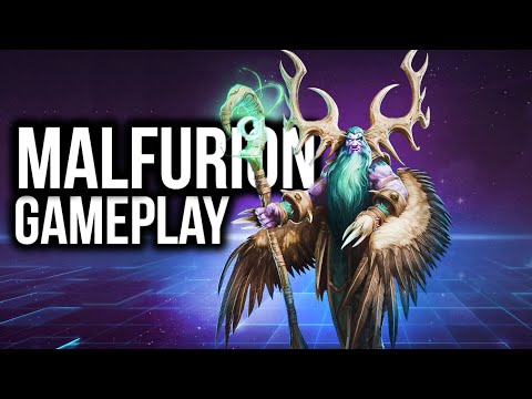 Heroes of the Storm: MALFURION GAMEPLAY! (Hero Spotlight)