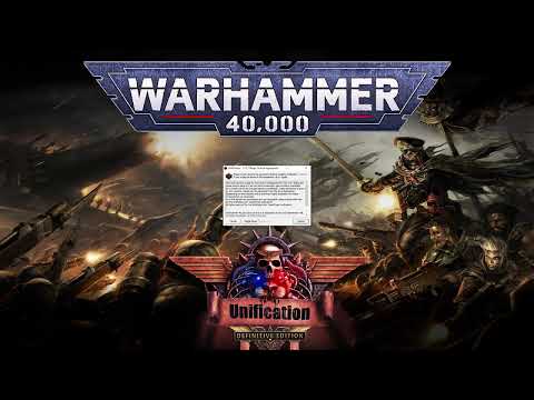 Easy Guide ✅ How To Install Unification Mod for Dawn of War - Definitive Edition