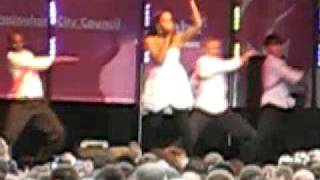 Alesha Dixon Birmingham Christmas Lights 08-11-08