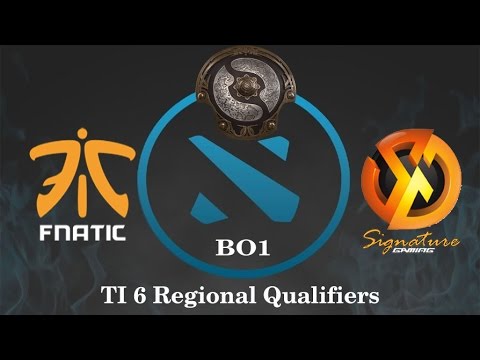 Fnatic vs Signature Highlights, TI 6 Regional Qualifiers
