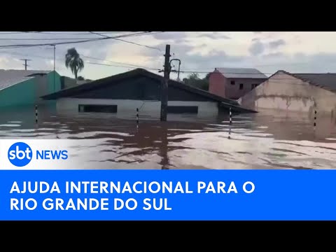 Países se mobilizam para ajudar na tragédia do Rio Grande do Sul | #SBTNewsnaTV (07/05/24)