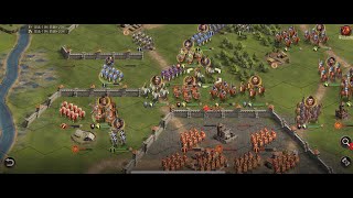 Grand War: Rome Battle of Arausio Enemy Mission-Cimbri  (8-3) 3 star