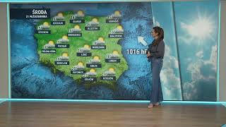 Prognoza pogody 21.10.2026  | TV Republika