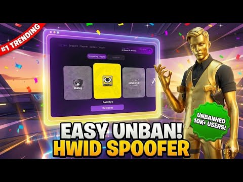 Fortnite HWID Spoofer - How To Get Unbanned From Fortnite [Step By Step]