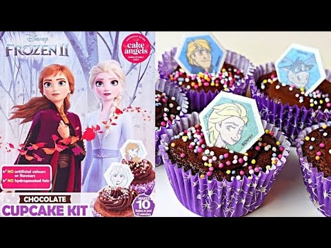 Baking Fun Cupcakes | Anna, Elsa And Other Frozen Characters