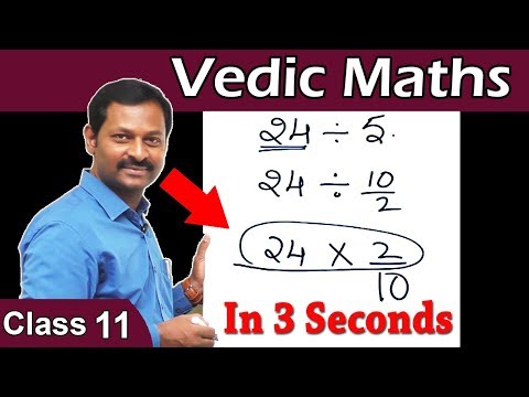 Vedic maths tricks - maths shortcuts - fast calculations