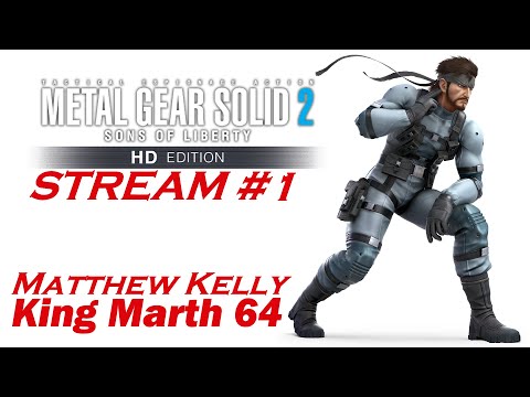 Metal Gear Solid 2: Sons of Liberty - HD Edition Stream #1 (PlayStation 3)